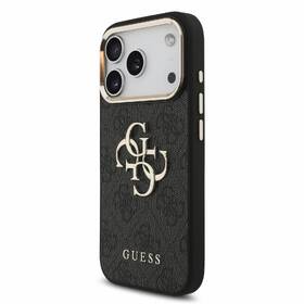 Kryt na mobil Guess PU 4G Metal Logo Strap na Apple iPhone 18 Pro Max černý

 obrázek produktu 4 z 6