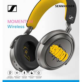 Sluchátka Sennheiser MOMENTUM 4 Wireless 80th Anniversary Edition žlutá/grafitová

 obrázek produktu 4 z 5