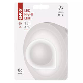 Noční světlo EMOS P3314 s fotosenzorem do zásuvky 

 obrázek produktu 6 z 6