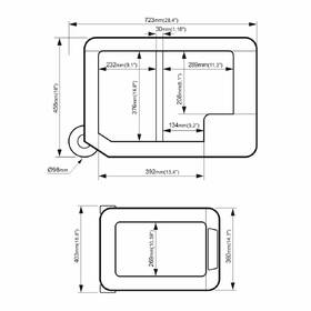 Autochladnička Yeticool TX50GREY 

 obrázek produktu 10 z 10