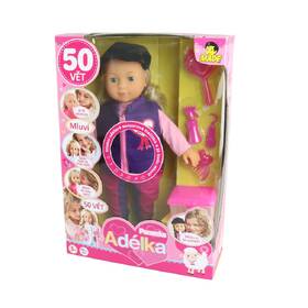 Panenka MaDe Adélka 95620 50 vět, žokejka, 38cm 

 obrázek produktu 2 z 3