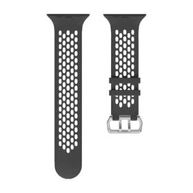 Řemínek Cubenest Silicone Sport na Apple Watch 42/44/45/Ultra 49 mm černý/žlutý

 obrázek produktu 4 z 6