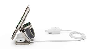 Bezdrátová nabíječka Cubenest SQ312 Pro 3v1, Qi2.2, MagSafe titanová

 obrázek produktu 11 z 16
