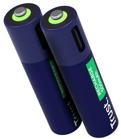 Baterie nabíjecí Trust AAA, USB-C, 2ks 

 obrázek produktu 2 z 7