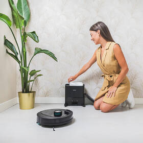 Robotický vysavač Cecotec Conga 7490 Immortal Ultimate Home X-Treme černá barva
