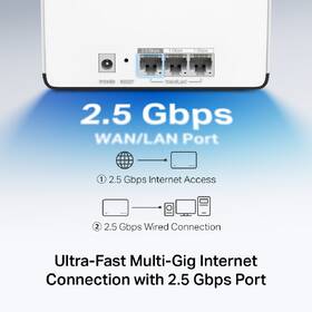Komplexní Wi-Fi systém Mercusys Halo H85X AX3000 Mesh Wi-Fi 6 (2 ks) bílý

 obrázek produktu 6 z 9