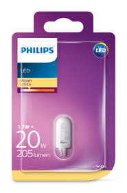 Žárovka LED Philips 1,7W, G4, teplá bílá 

 obrázek produktu 1 z 1