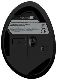 Myš Connect IT vertikální, ergonomická černá

 obrázek produktu 8 z 13