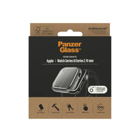 Ochranné pouzdro PanzerGlass Full Protection na Apple Watch 7/8 (41 mm) průhledné

 obrázek produktu 4 z 4
