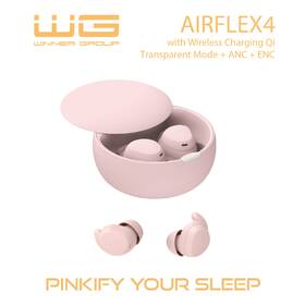 Sluchátka WG AirFlex 4/Sleeping Buds růžová

 obrázek produktu 3 z 4