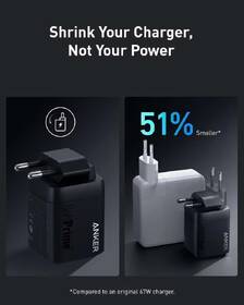 Nabíječka do sítě Anker 2x USB-C, 1x USB-A, 67 W, GaN černá

 obrázek produktu 4 z 5