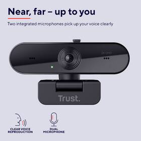 Webkamera Trust TW-250 2K QHD ECO černá

 obrázek produktu 7 z 15