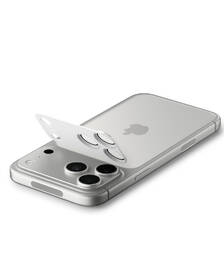 Tvrzené sklo Spigen tR EZ Fit Optik Pro XL na Apple iPhone 17 Pro stříbrné

 obrázek produktu 7 z 15