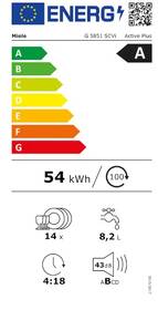 Myčka nádobí Miele G 5851 SCVi Active Plus 

 obrázek produktu 1 z 7