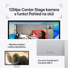 Monitor Apple Studio Display - sklo s nanotexturou - adaptér držáku VESA 

 obrázek produktu 4 z 9
