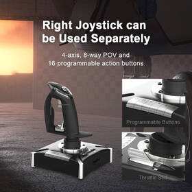 Joystick PXN 2119 PRO Flightstick černý

 obrázek produktu 9 z 11