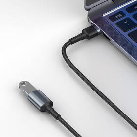 Kabel Baseus Cafule USB/USB, M/F, prodlužovací, 1m šedý

 obrázek produktu 5 z 6