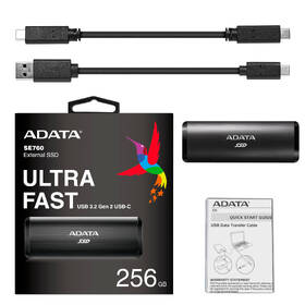 SSD externí ADATA SE760 256GB černý

 obrázek produktu 4 z 4