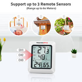 Teploměr ThermoPro TP-60C 

 obrázek produktu 5 z 7