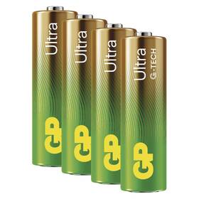 Baterie alkalická GP Ultra AA (LR6), 4 ks 

 obrázek produktu 2 z 5