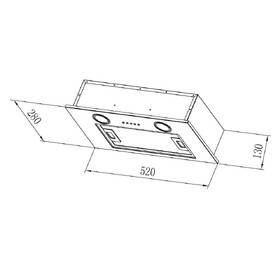 Odsavač par Candy CBG625/1X/4U Inoxlook

 obrázek produktu 6 z 6