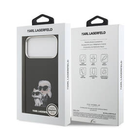 Kryt na mobil Karl Lagerfeld IML Aquarelle Karl and Choupette na Apple iPhone 17 Pro černý

 obrázek produktu 7 z 7