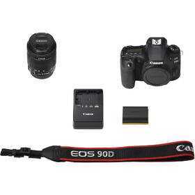 Digitální fotoaparát Canon 90D + 18-55 IS STM černý

 obrázek produktu 11 z 11