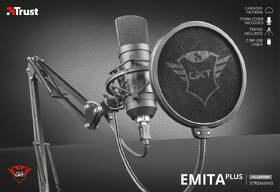 Mikrofon Trust GXT 252+ Emita Plus černý

 obrázek produktu 5 z 5