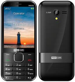 Mobilní telefon MaxCom MM330 černý

 obrázek produktu 1 z 4