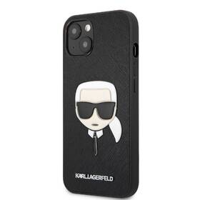 Kryt na mobil Karl Lagerfeld Saffiano Karl Head na Apple iPhone 13 černé

 obrázek produktu 1 z 5