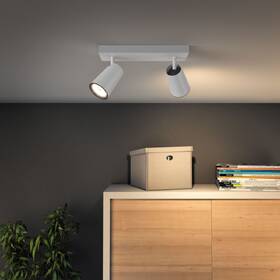 Bodové svítidlo Philips Paisley, 2xGU10 bílé

 obrázek produktu 2 z 3