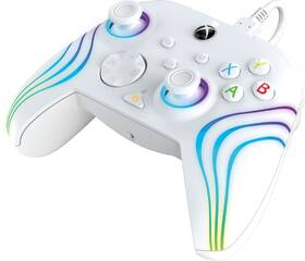 Gamepad PDP Afterglow Wave RGB Wired Controller pro Xbox One/Series bílý

 obrázek produktu 4 z 6