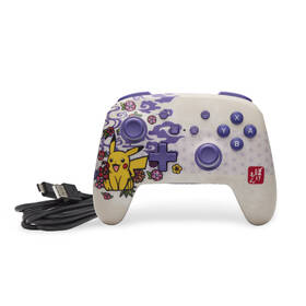 Gamepad PowerA Enhanced Wireless Controller na Nintendo Switch - Pokémon Pikachu Blossom bílý/fialový

 obrázek produktu 3 z 4