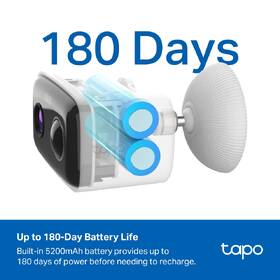 IP kamera TP-Link Tapo C400 Battery bílá

 obrázek produktu 3 z 9