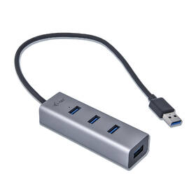 USB Hub i-tec Metal USB 3.0 / 4x USB 3.0 šedý

 obrázek produktu 1 z 4