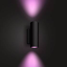 Nástěnné svítidlo Philips Appear White and Color Ambiance černé

 obrázek produktu 3 z 4