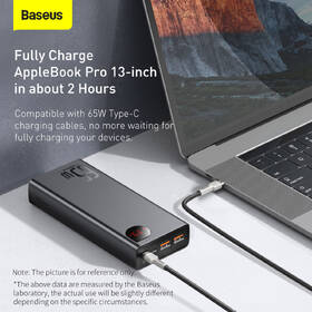 Powerbanka Baseus 20 000 mAh, 65 W černá

 obrázek produktu 9 z 13