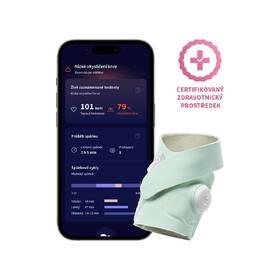 Chytrá ponožka Owlet Dream Sock-Mint zelená

 obrázek produktu 1 z 5