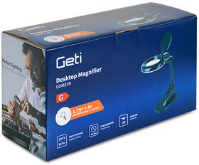 Stolní LED lampička Geti lupa GDM23A, 3 + 12 dioptrí černá

 obrázek produktu 2 z 2