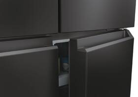 Americká lednice Haier HCR3818ENPT černá barva
