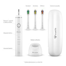 Zubní kartáček TrueLife SonicBrush Compact bílá barva
