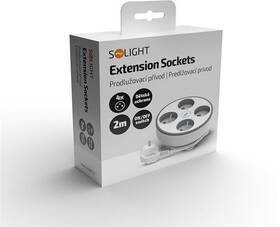 Kabel prodlužovací Solight 4x zásuvka, vypínač, 2 m bílý

 obrázek produktu 3 z 7
