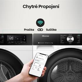 Pračka Hisense WF3S8045BW3 bílá barva
