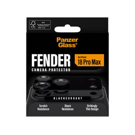 Tvrzené sklo PanzerGlass FENDER na Apple iPhone 18 Pro Max, ochranný hliníkový prvek fotoaparátu černé

 obrázek produktu 4 z 6