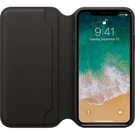 Pouzdro na mobil flipové Apple Leather Folio na iPhone X černé

 obrázek produktu 1 z 2