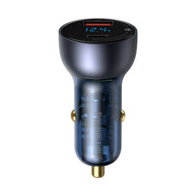 Adaptér do auta Baseus 1x USB, 1x USB-C, 65W šedý

 obrázek produktu 1 z 7