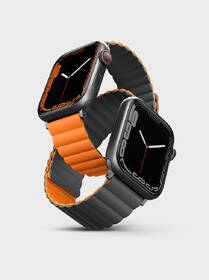 Řemínek Uniq Revix Reversible na Apple Watch 42/44/45mm šedý/oranžový

 obrázek produktu 3 z 5