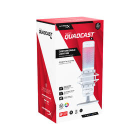 Mikrofon HyperX QuadCast S bílý

 obrázek produktu 8 z 8