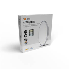Stropní svítidlo Solight IP54, 24 W, 2150 lm, 3CCT, 38 cm bílé

 obrázek produktu 4 z 4