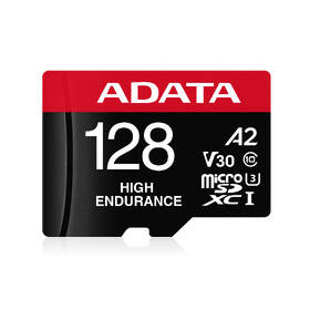 Paměťová karta ADATA High Endurance Micro SDXC 128GB UHS-I (100R/85W) + adaptér 

 obrázek produktu 1 z 3